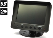 5,6" inch monitor AE-560 (Dual (2) aansluitingen)